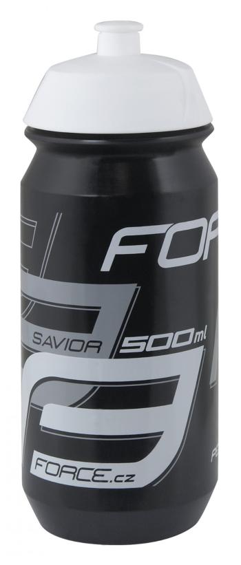 Kulacs Force SAVIOR 0,5 l, fekete-szürke-fehér