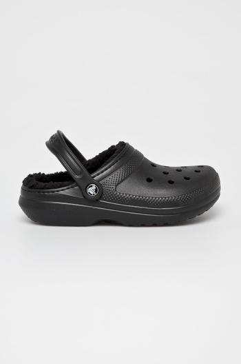 Bavlněné tričko Crocs 203591.CLASSIC.LINED.BL-BAL/PINK/O