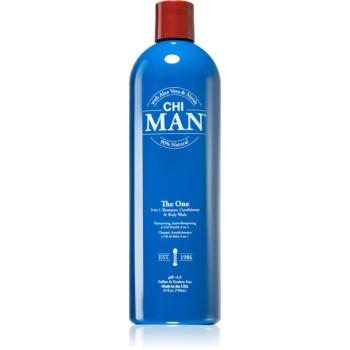 CHI Man The One 3 v 1 šampon, kondicionér a sprchový gel 739 ml