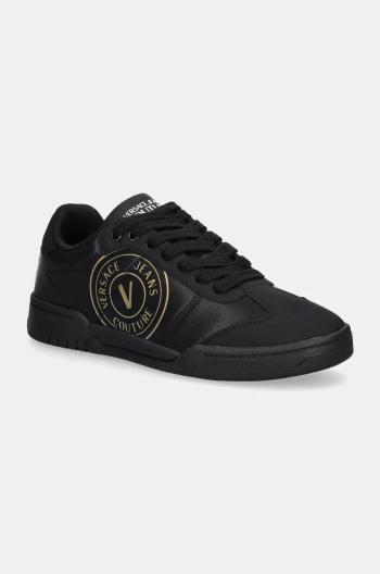 Sneakers boty Versace Jeans Couture Brooklyn černá barva, 77YA3SD1 ZP347 G89