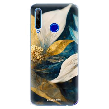 Odolné silikonové pouzdro iSaprio - Gold Petals - Huawei Honor 20 Lite