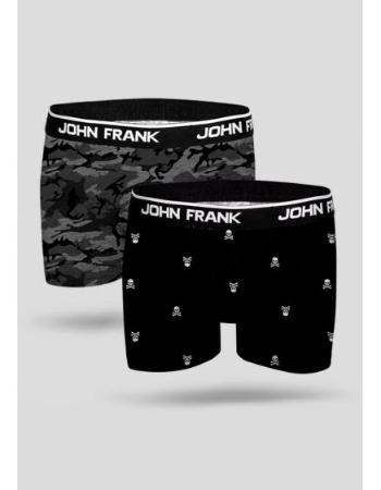 Pánské boxerky John Frank JF2BMC07 2PACK