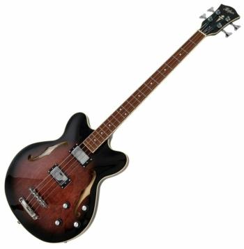 Höfner HCT-500/8-DC Verythin Bass Long Scale Transparent Dark Cherry Burst Elektrická baskytara