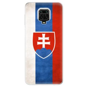 Odolné silikonové pouzdro iSaprio - Slovakia Flag - Xiaomi Redmi Note 9 Pro / Note 9S