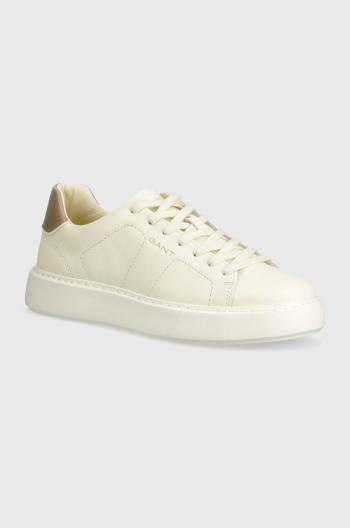 Kožené sneakers boty Gant Zonick béžová barva, 28631540.G154