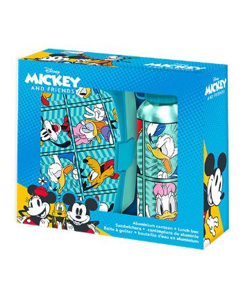 Kids Licensing Set box na svačinu + láhev - Mickey Mouse a přátelé