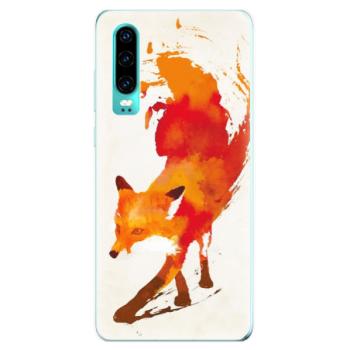 Odolné silikonové pouzdro iSaprio - Fast Fox - Huawei P30