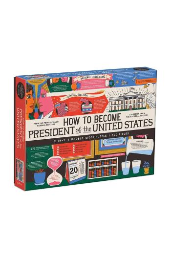 Puzzle Galison How to Become President of the United States 500 dílků