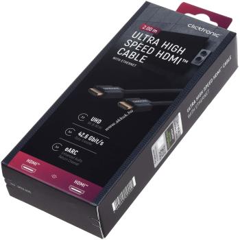 Clicktronic Ultra High-Speed HDMI kábel UHD 8K 60 Hz 2m