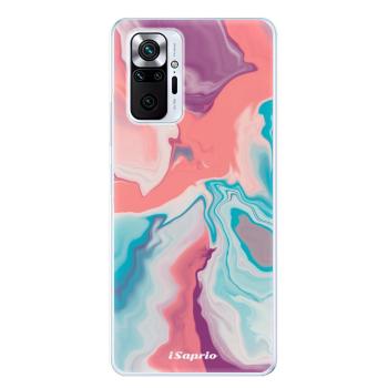 Odolné silikonové pouzdro iSaprio - New Liquid - Xiaomi Redmi Note 10 Pro