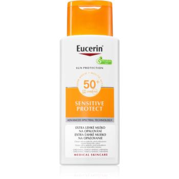 Eucerin Sun Sensitive Protect extra lehké mléko na opalování SPF 50+ 150 ml