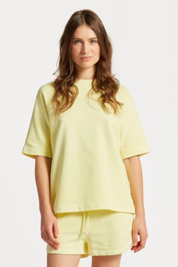 MIKINA GANT SUNFADED SS C-NECK SWEAT LEMONADE YELLOW