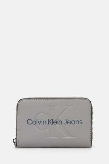 Peněženka Calvin Klein Jeans černá barva, K60K612255