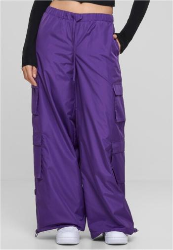 Urban Classics Ladies Ripstop Double Cargo Pants realviolet