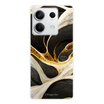 Odolné silikonové pouzdro iSaprio - Black and Gold - Xiaomi Redmi Note 13 5G