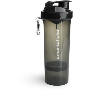 Smartshake Slim sportovní šejkr + zásobník barva Black 500 ml