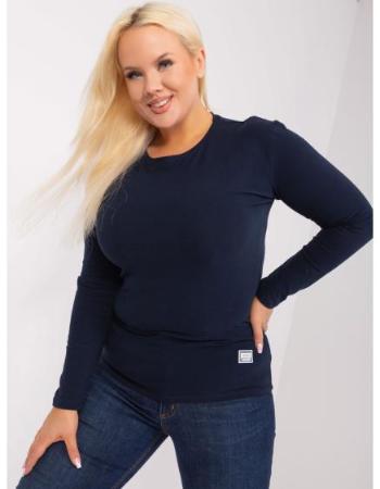 Dámská halenka námořnicky plus size ITAS modrá