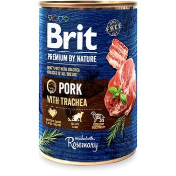 Brit Premium by Nature Pork with Trachea 400 g  (8595602561865)