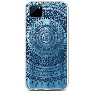 TopQ Kryt Realme C21Y silikon Navy Mandala 69927 (Sun-69927)