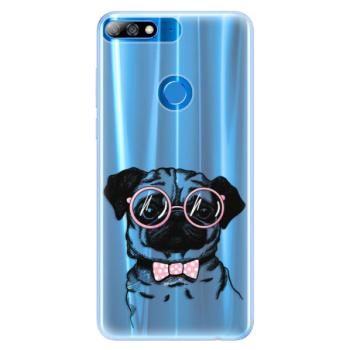 Silikonové pouzdro iSaprio - The Pug - Huawei Y7 Prime 2018