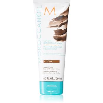 Moroccanoil Color Depositing jemná vyživující maska bez permanentních barevných pigmentů Cocoa 200 ml