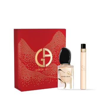 Giorgio Armani Sí  dárková sada (parfémová voda 30 ml + cestovní sprej 10 ml)