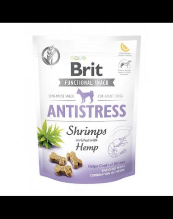 BRIT Care Dog Functional Snack Shrimp Antistress 150g Recompense caine antistres, cu creveti