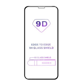 Tvrzené sklo iSaprio 9D BLACK pro iPhone XR