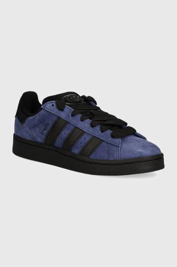 Semišové sneakers boty adidas Originals Campus 00s tmavomodrá barva, JH8997