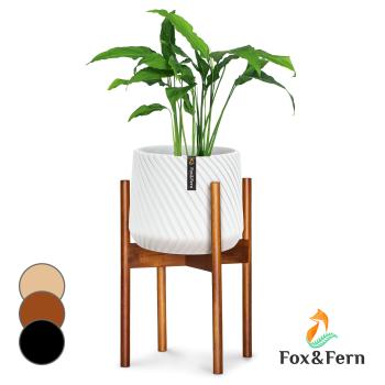 Fox & Fern Zeist, stojany na květiny, 2 výšky, kombinovatelné, zástrčný design, přírodní