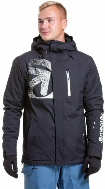 Meatfly Shader Mens SNB and Ski Jacket Black XL Síkabát