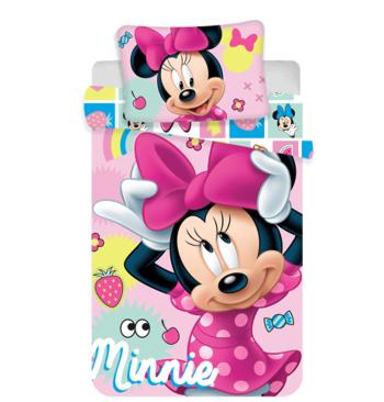 Lenjerie de pat pentru copii Minnie "Sweet" baby 100x135 cm + 40x60 cm