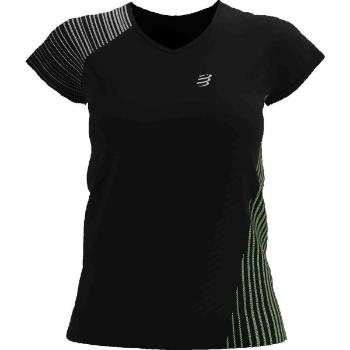 Compressport PERFORMANCE SS TSHIRT Dámské běžecké triko, černá, velikost