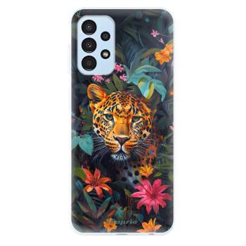 Odolné silikonové pouzdro iSaprio - Flower Jaguar - Samsung Galaxy A13