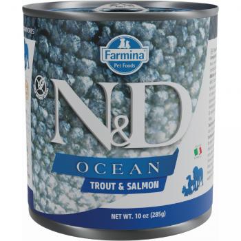 Konzerva N&D Ocean Dog Adult Trout&Salmon 285g