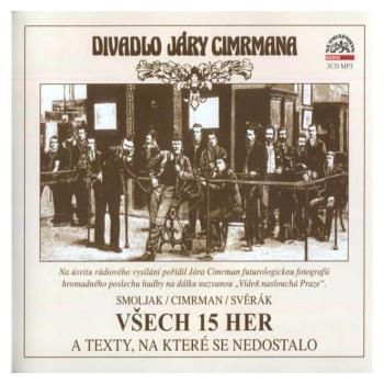 Divadlo Járy Cimrmana - Všech 15 her a texty, na které se nedostalo (3 MP3-CD)