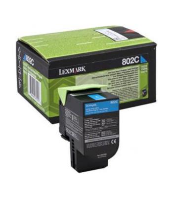 Lexmark 80C20CE azurový (cyan) originální toner