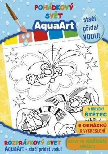 AquaArt A4 Pohádkový svět Z. Smetany omalovánka