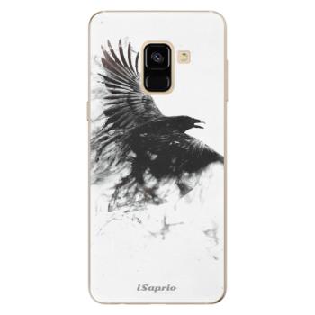 Odolné silikonové pouzdro iSaprio - Dark Bird 01 - Samsung Galaxy A8 2018