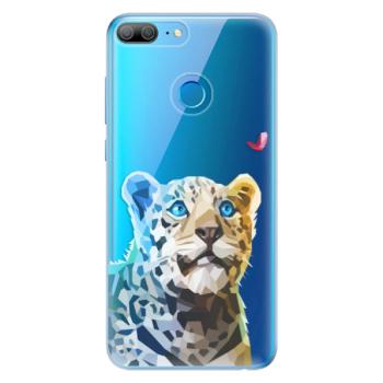 Odolné silikonové pouzdro iSaprio - Leopard With Butterfly - Huawei Honor 9 Lite