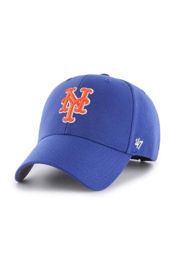 Čepice s vlněnou směsí 47brand MLB New York Mets s aplikací, B-MVP16WBV-RYC