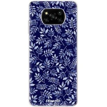 iSaprio Blue Leaves 05 pro Xiaomi Poco X3 Pro / X3 NFC (bluelea05-TPU3-pX3pro)