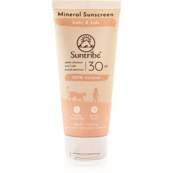 Suntribe Kids Mineral Sunscreen minerální ochranný krém na obličej a tělo pro děti 100 ml