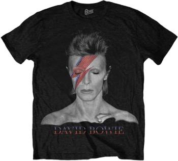 David Bowie Tričko Aladdin Sane Unisex Black M