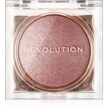 Makeup Revolution Beam Bright kompaktní pudrový rozjasňovač odstín Pink Seduction 2,45 g