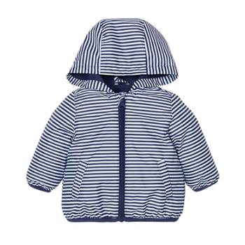 OVS Outdoor bunda Maritime Blue pruhovaná