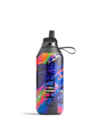 Termoláhev Chilly's Bottles - Dreamscape, Neon Galaxy 500ml, edice Series 2 Flip