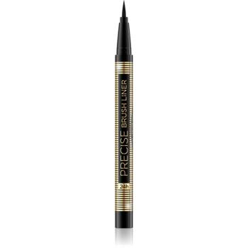 Eveline Cosmetics Precise Brush Liner oční linky v peru odstín Black 6 ml