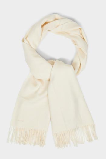 ŠÁLA GANT WOOL WOVEN SCARF CREAM