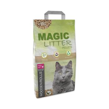 Magic Litter Wooden Rolls kočkolit 8 l